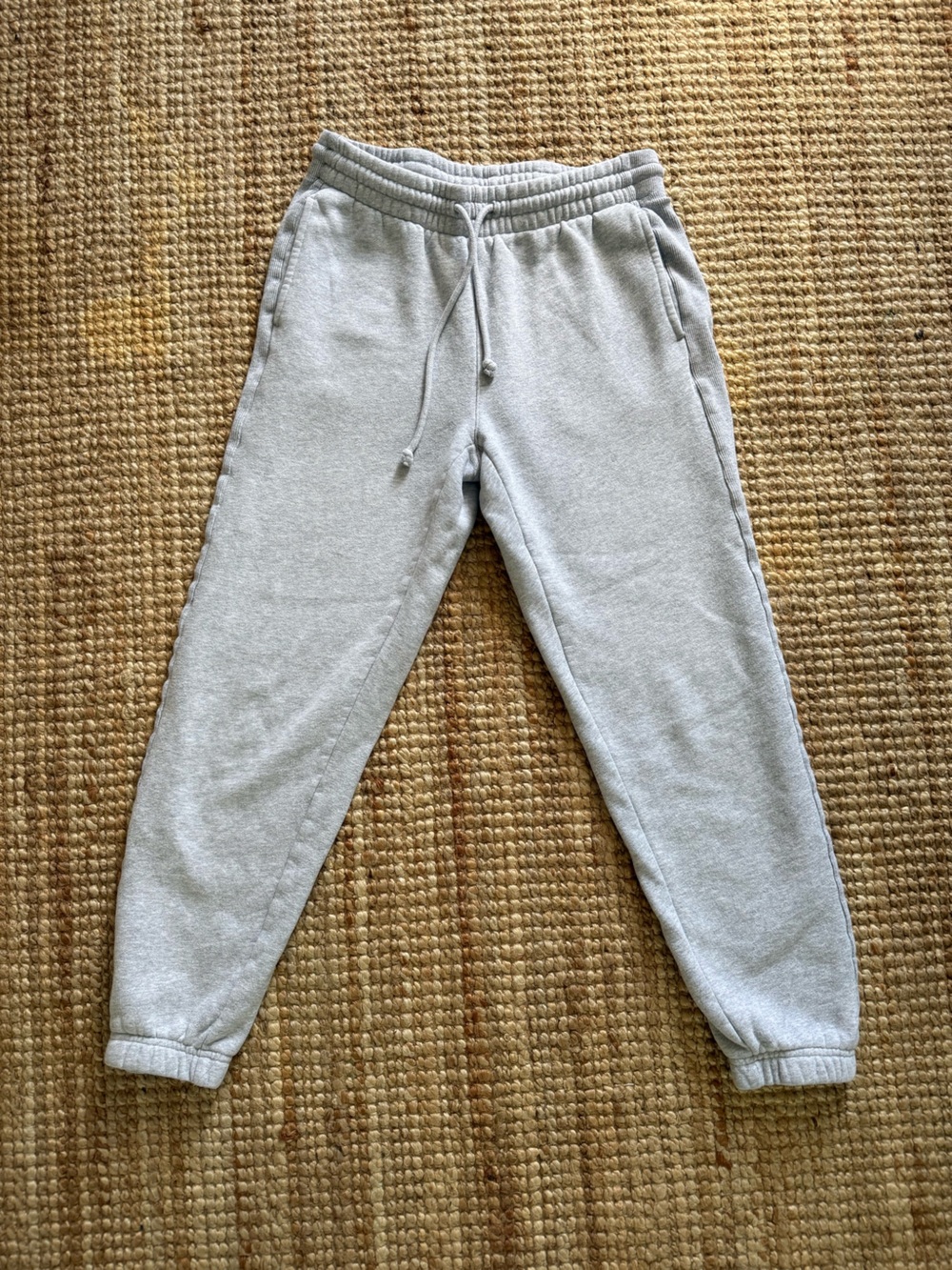 Aritzia TNA CozyAF Fleece Jogger Sweatpants Heather Gray Size Small